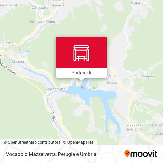 Mappa Vocabolo Mazzelvetta