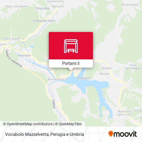 Mappa Vocabolo Mazzelvetta