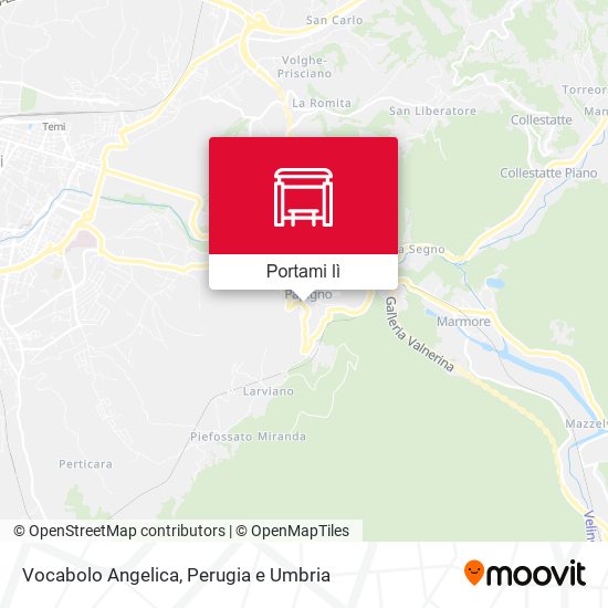 Mappa Vocabolo Angelica