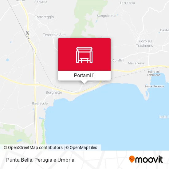 Mappa Punta Bella