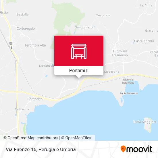 Mappa Via Firenze 16