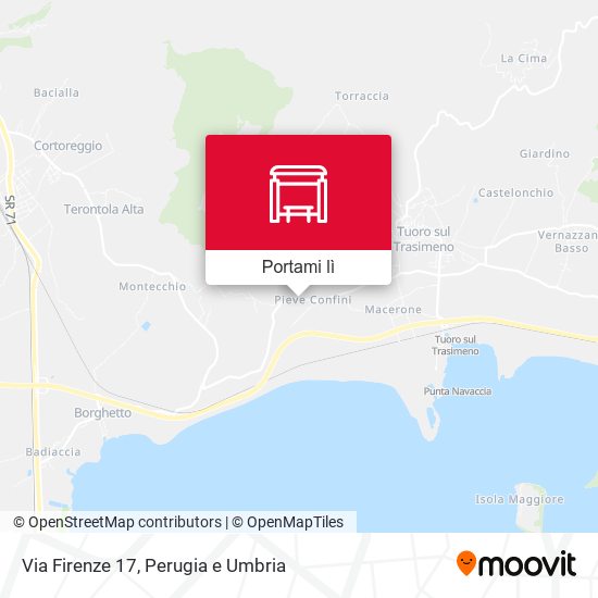 Mappa Via Firenze 17