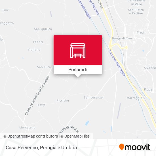 Mappa Casa Perverino