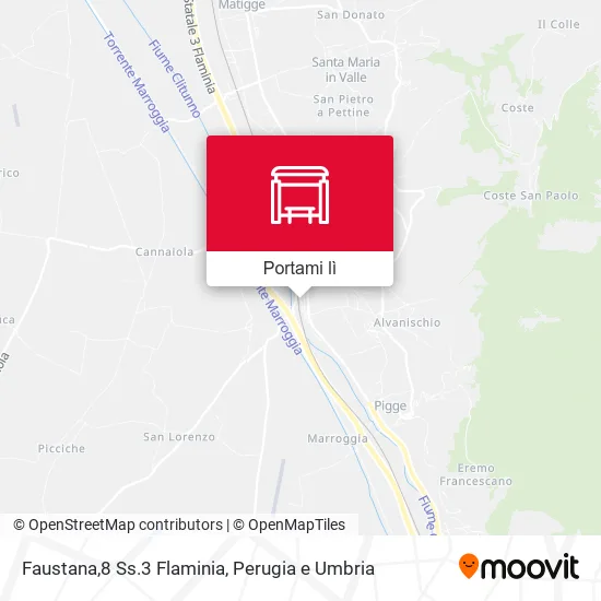 Mappa Faustana,8 Ss.3 Flaminia