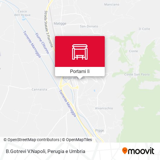 Mappa B.Gotrevi V.Napoli