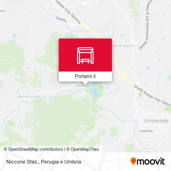 Mappa Niccone Staz.