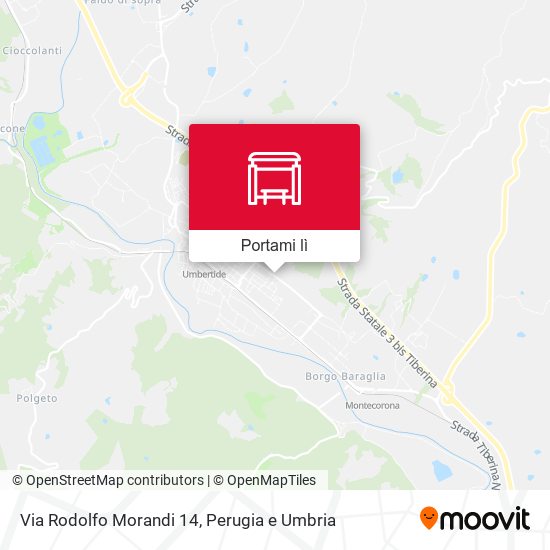 Mappa Via Rodolfo Morandi 14