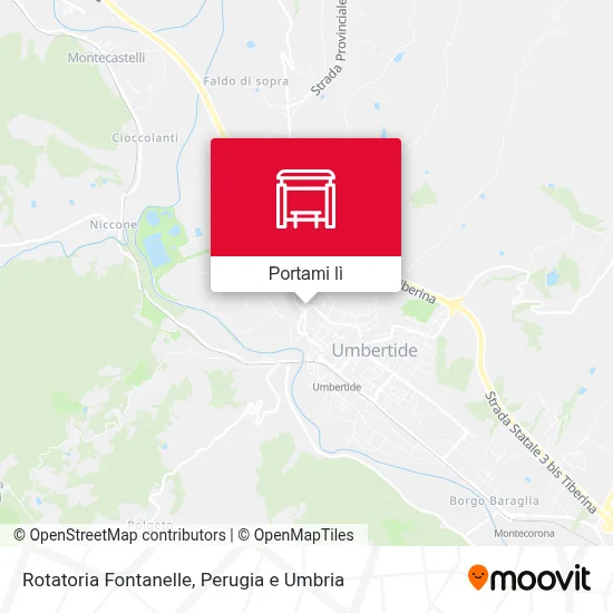 Mappa Rotatoria Fontanelle