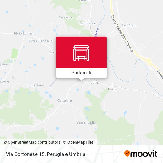 Mappa Via Cortonese 15