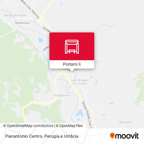 Mappa Pierantonio Centro