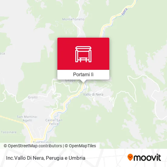 Mappa Inc.Vallo Di Nera