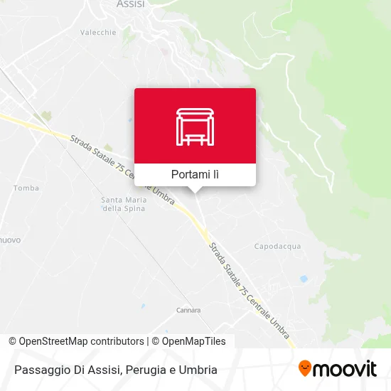 Mappa Passaggio Di Assisi