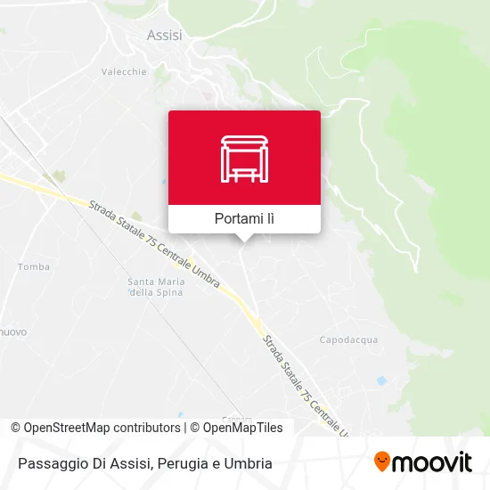Mappa Passaggio Di Assisi