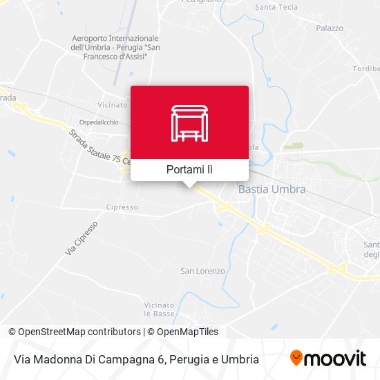 Mappa Via Madonna Di Campagna 6