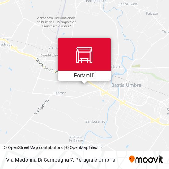 Mappa Via Madonna Di Campagna 7
