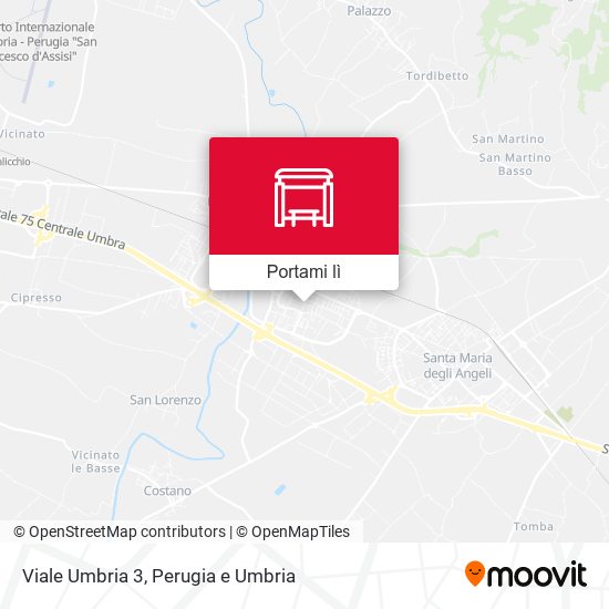 Mappa Viale Umbria 3