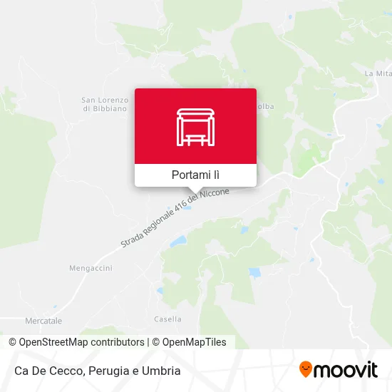 Mappa Ca De Cecco