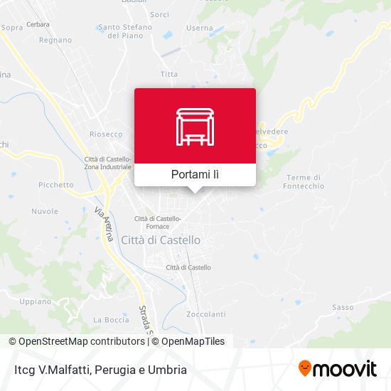 Mappa Itcg V.Malfatti