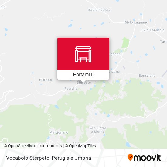 Mappa Vocabolo Sterpeto
