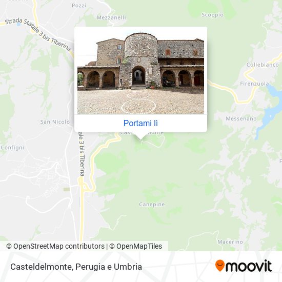 Mappa Casteldelmonte