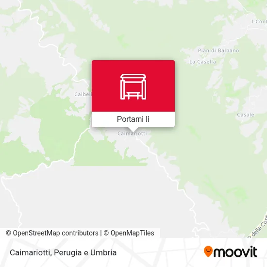 Mappa Caimariotti