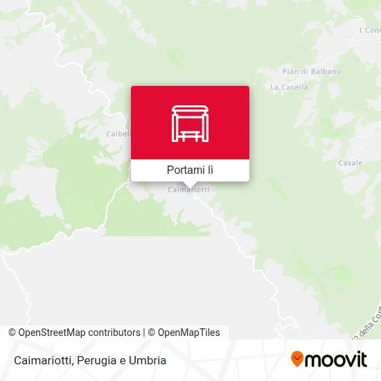 Mappa Caimariotti