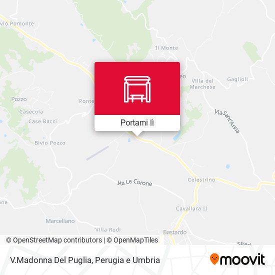 Mappa V.Madonna Del Puglia