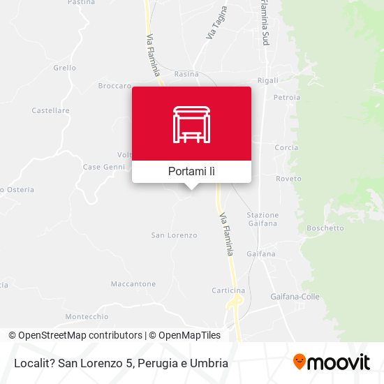 Mappa Localit? San Lorenzo 5