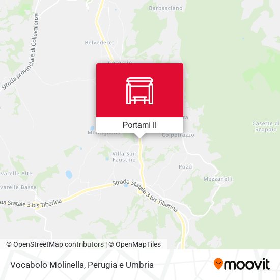 Mappa Vocabolo Molinella