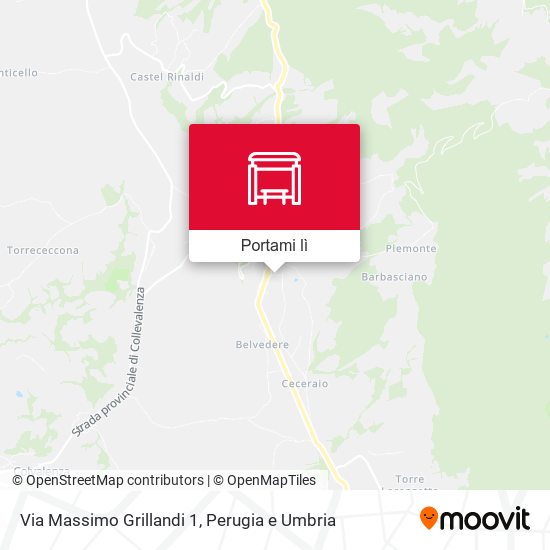 Mappa Via Massimo Grillandi 1