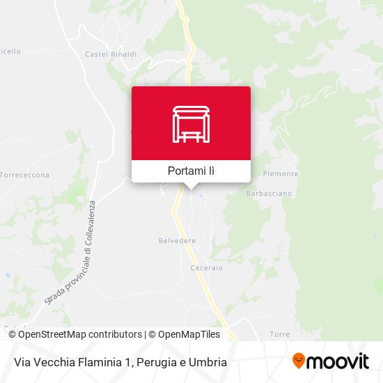 Mappa Via Vecchia Flaminia 1