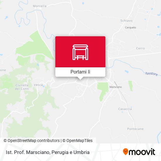 Mappa Ist. Prof. Marsciano