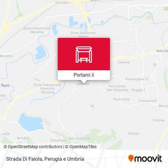 Mappa Strada Di Faiola