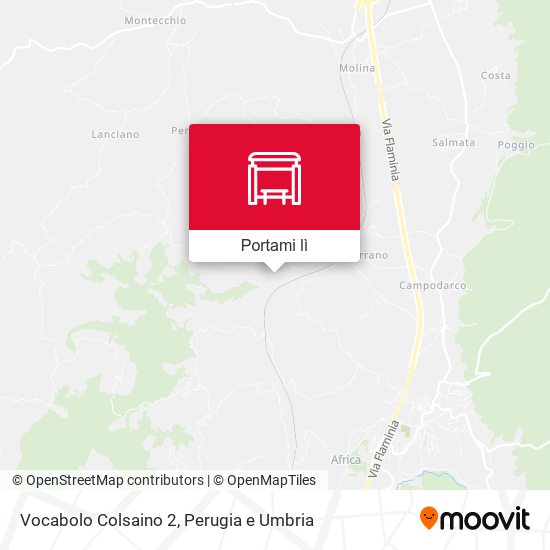 Mappa Vocabolo Colsaino 2