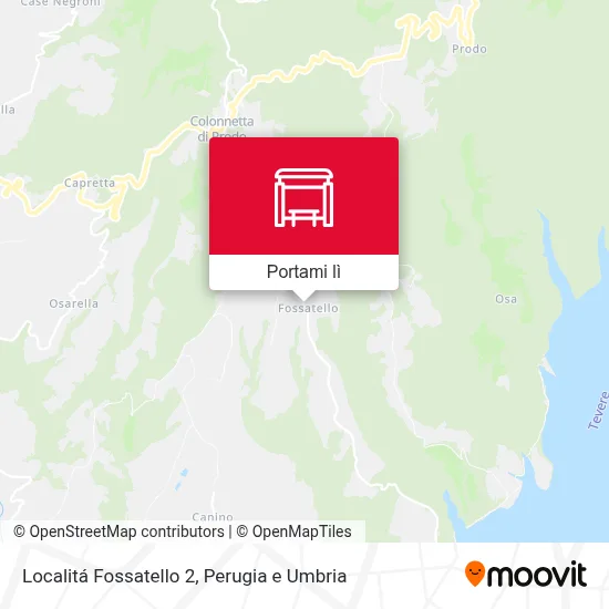 Mappa Localitá Fossatello 2