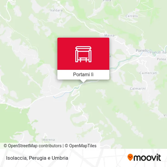 Mappa Isolaccia