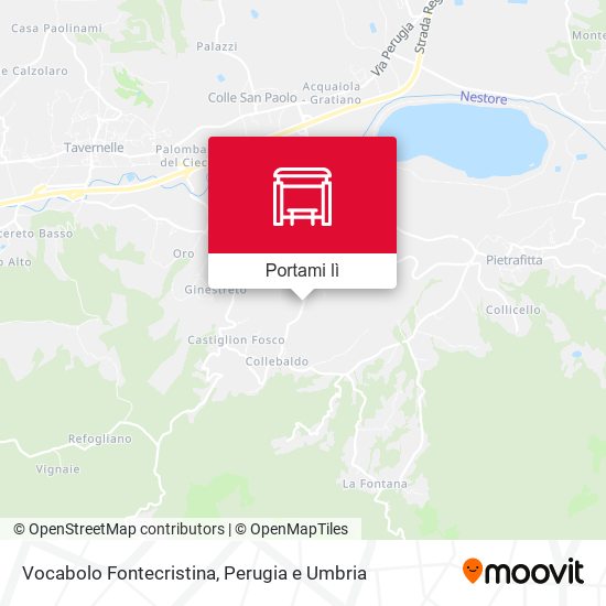 Mappa Vocabolo Fontecristina