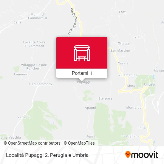 Mappa Località Pupaggi 2
