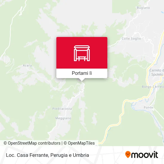 Mappa Loc. Casa Ferrante