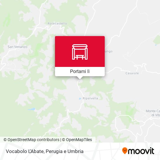 Mappa Vocabolo L'Abate