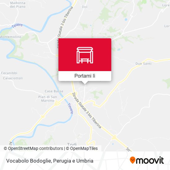 Mappa Vocabolo Bodoglie