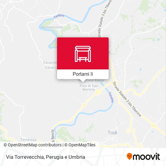 Mappa Via Torrevecchia