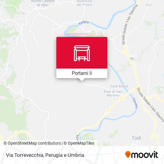 Mappa Via Torrevecchia