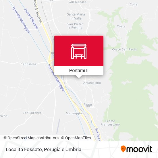 Mappa Località Fossato