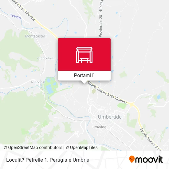 Mappa Localit? Petrelle 1