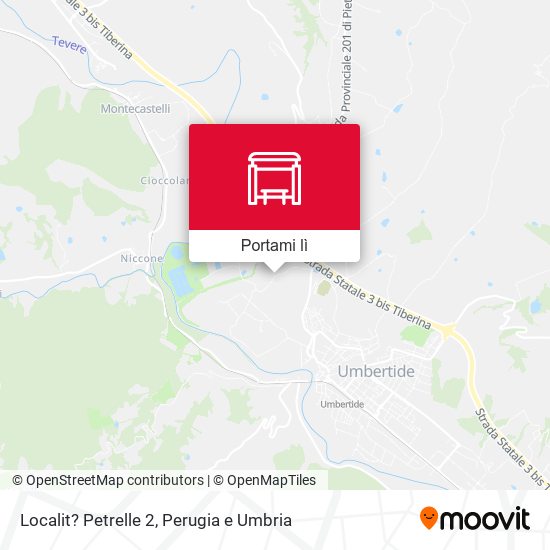 Mappa Localit? Petrelle 2