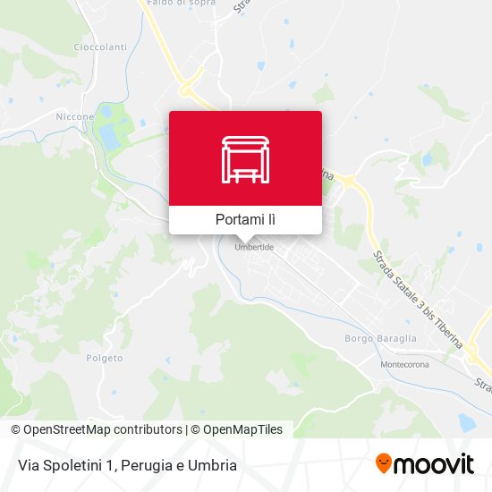 Mappa Via Spoletini 1