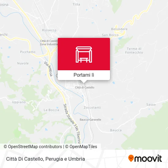 Mappa Città Di Castello