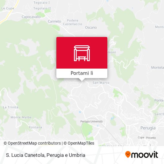 Mappa S. Lucia Canetola