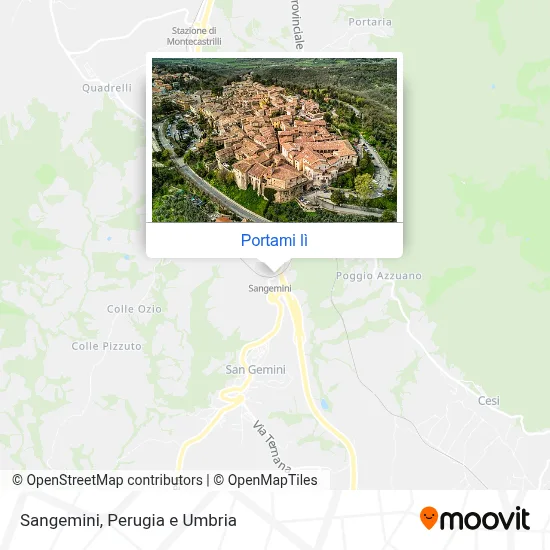 Mappa Sangemini